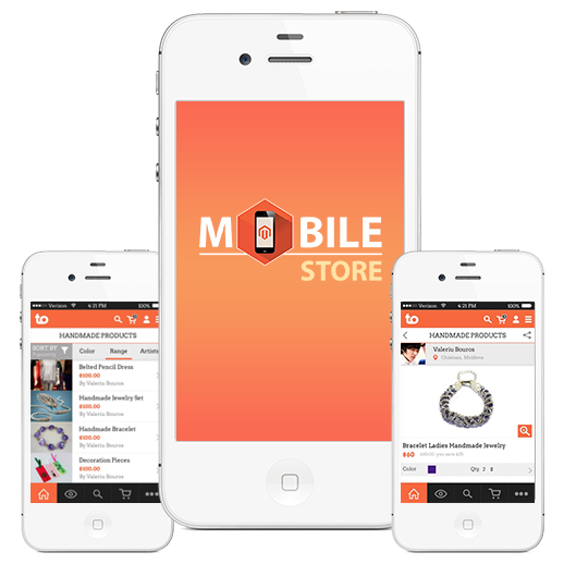 Magento Ecommerce Mobile Store